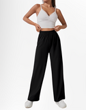 LIESL SOLID OVERSIZED WIDE LEG BAGGY KOREAN PANTS TROUSERS