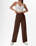 LIESL SOLID OVERSIZED WIDE LEG BAGGY KOREAN PANTS TROUSERS