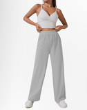 LIESL SOLID OVERSIZED WIDE LEG BAGGY KOREAN PANTS TROUSERS