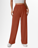 LIESL SOLID OVERSIZED WIDE LEG BAGGY KOREAN PANTS TROUSERS