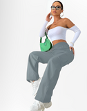 DIRBY HIGH WAIST WITH POCKETS CARGO PANTS