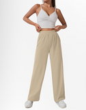 LIESL SOLID OVERSIZED WIDE LEG BAGGY KOREAN PANTS TROUSERS