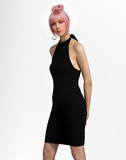 Holter Neck Short Dress